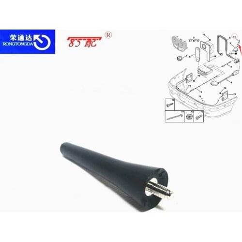 Roof Short Bullet Aerial Antenna Mast 6561N3 For Peugeot 206 207 307 308 308 II 607 807 1007 For Citroen C4 II C8