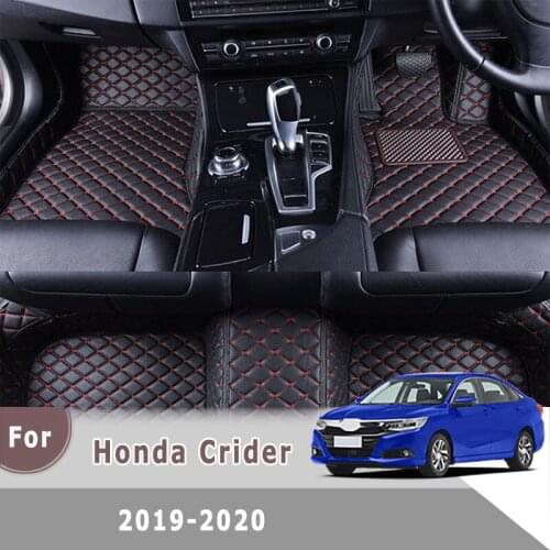 RHD Carpets For Honda Crider 2019 2020 Car Floor Mats Auto Interior Accessories Foot Pedals Custom Covers Automobiles Floorliner