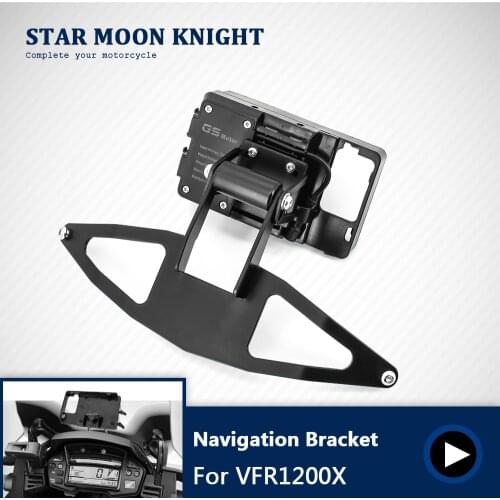 For Honda VFR1200X Crosstourer GPS Navigation Phone Mount Bracket VFR 1200X 1200 X 2012-2017 2016 2015 Accessories vfr 1200 x