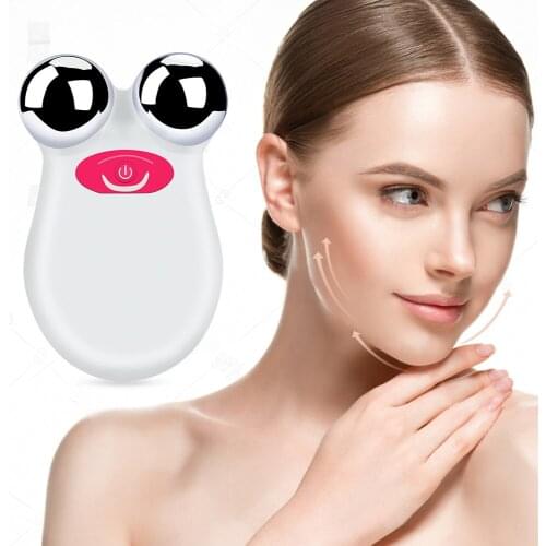 Mini Microcurrent Face Lift Machine Multifunction Beauty Device Skin Tightening Facial Wrinkle Blackhead Remover Skin Care Tools