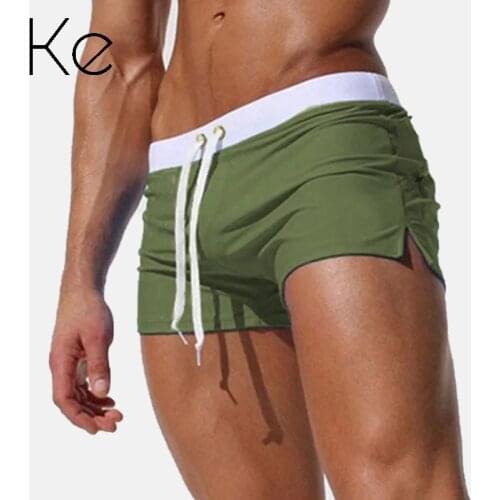 Ke mens shorts beach pants fashion European and American sports shorts, quick-drying running mens pants, summer casual pants