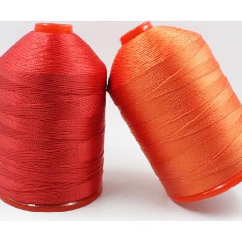 210D16 Flat hollow wire Braided leather thread 1mm Synchronous machine Sofa stitching thread
