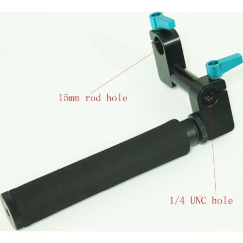 Camera Grip with rod clamp for 15mm rod rig rail support 2" for 5D2 5D3 SYSTEM