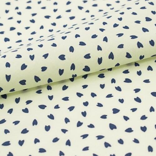 Blue Love Reactive Printing And Dyeing Cotton Fabric For Dress Tissus Au MÈTre Telas Por Metro Tissu Vestidos Sewing Tela Ткань