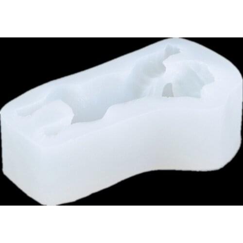 Three-dimensional mousse silicone mold ice cream cake 6 inch Shar Pei 3D cake silicone mold baking mold