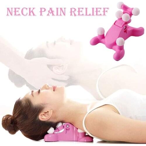 Correct Cervical Vertebra Lumbar Traction Straight Spine Spine Relax Back Massage Board Brace Back Stretching Device Health Care