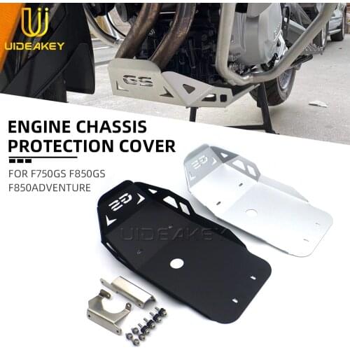 For BMW F750GS F850GS F750 F850ADVENTURE Motorcycle Chassis Engine Guard Cover Lower Bottom Skid Plate Splash Chassis Protection