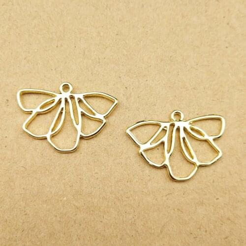 10pcs 18x25mm geometric charm for jewelry making fashion earring pendant bracelet necklace charm