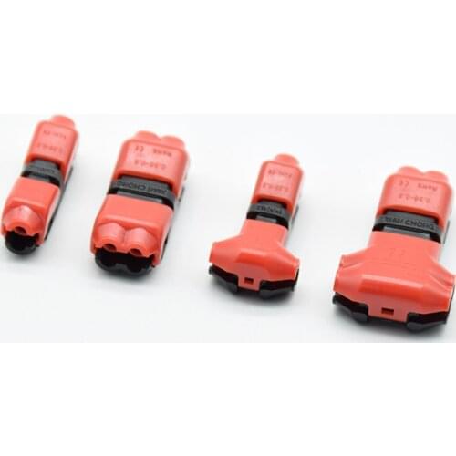 10pcs/5pcs Quick Splice Wire Wiring Connector for AWG22-18 1/2pin LED Strip Wire Cable Electrical Crimp Terminal Block Conductor