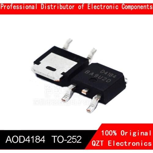 10pcs/lot AOD4184A TO-252 D4184A AOD4184 D4184 MOSFET