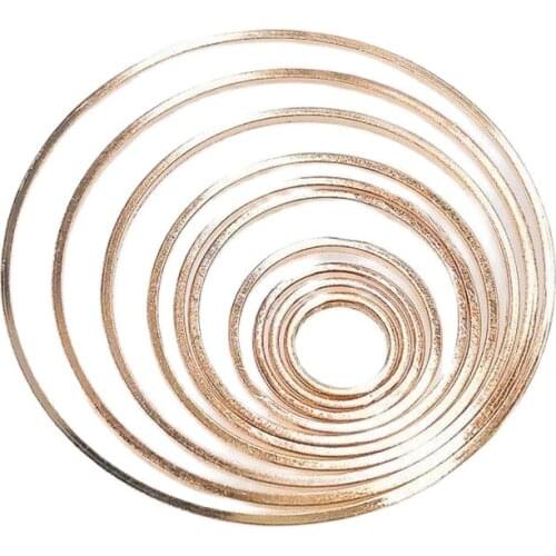 20pcs Gold Pendant Charms DIY Earrings Making Earring Connector Findings Jewelry Accessories 8mm-40mm Handwork Wholesale