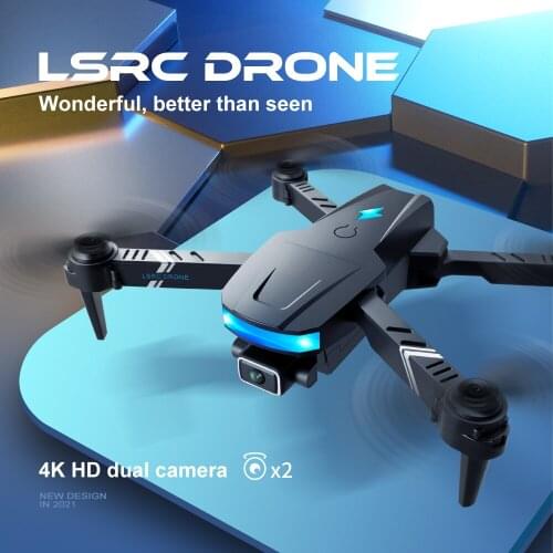 2021 New Ls-878 Mini Drone 4k 1080P Hd Dual Camera Fpv Wifi Rc Quadcopter Toys For Aldult Rc Plane Altitude Hold Mode Dron