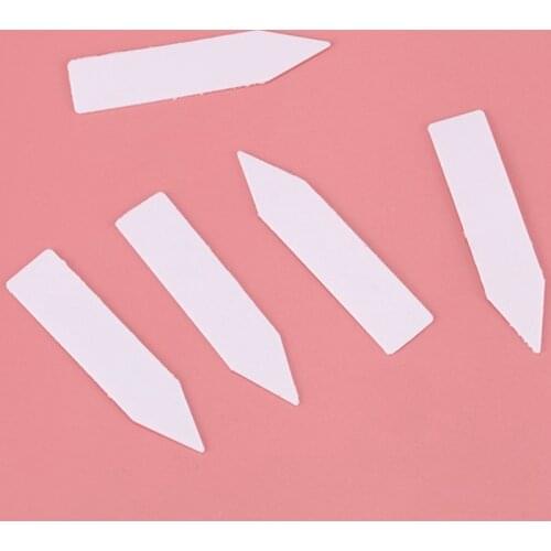 500 Pcs Reusable Pvc Plant Tag Label Tree Fruit Seedling Garden Flowerpot Plastic Label Sign Sorting Tool