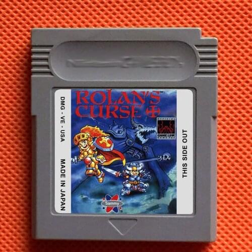 8bit game card : ROLANS CURSE( USA Version!! )