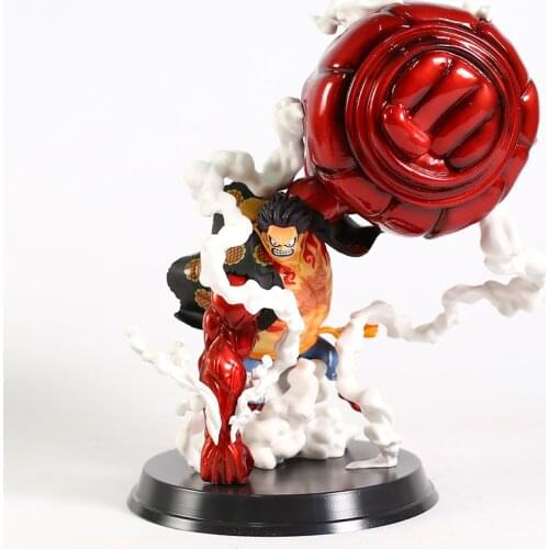 Newest 25CM Anime Figure One-piece Monkey D Luffy Gear 4 GK Statue PVC Action Model toys Figures Collection Doll Gifts