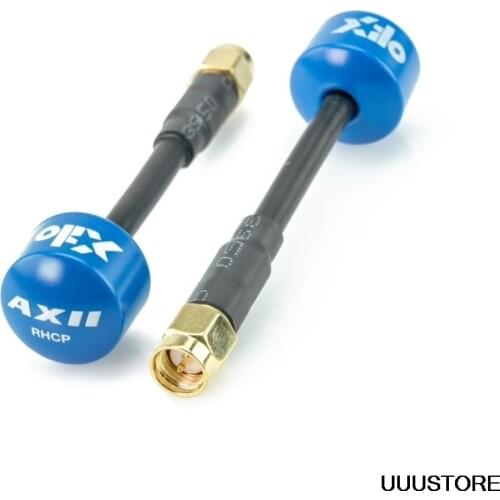 2PCS XILO AXII 2 5.8GHz RHCP SMA Antenna 1.6dbic for RC FPV Racing Drone Freestyle Transmitter Receiver Monitor Goggles