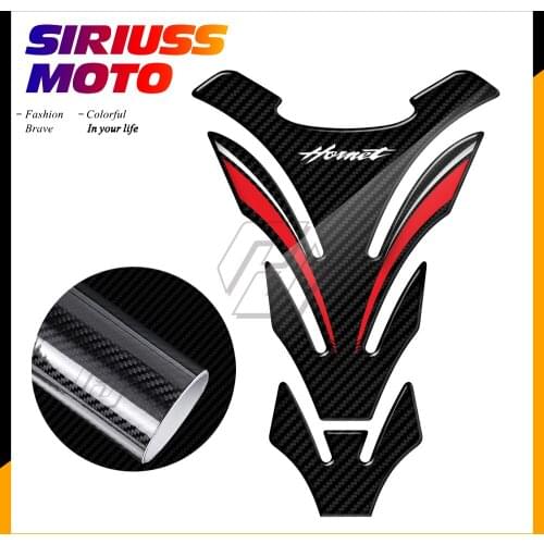 3D Carbon-look Motorcycle Tank Pad Protector Case for Honda Hornet CB600F CB650F CB250 CB1000R