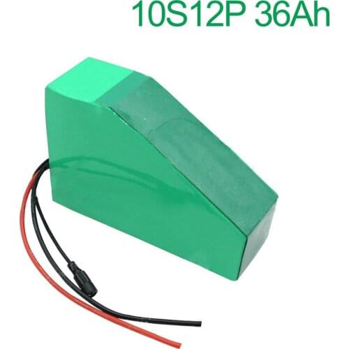 36V 36Ah 10S12P 18650 Li-ion Battery Pack E-Bike Ebike electric bicycle 42V 265x250x180x70x70x45mm