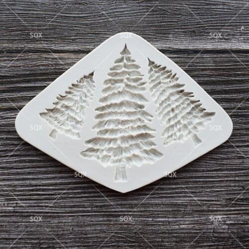 Christmas Trees Shape Cake Mold Chocolate Mold for the Kitchen Baking Cake Tool DIY Sugarcraft Decoration Tool SQ17162