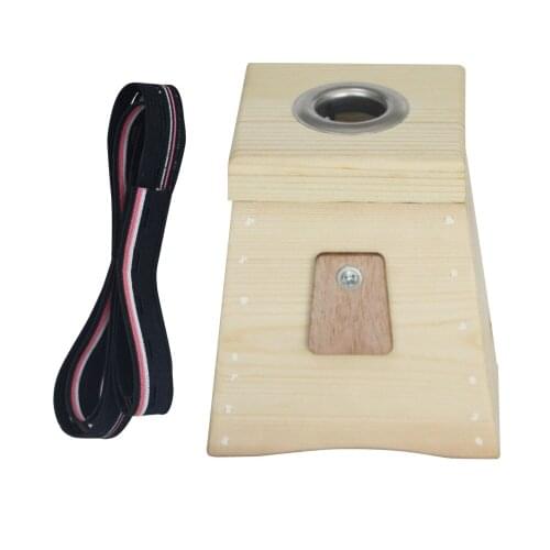 Individuals at home use wooden moxibustion boxes with one hole / two holes / three holes / four holes / six holes, insulated by