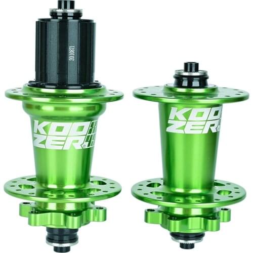 2020New Koozer XM490 PRO Colorful Bicycle Brake Hub 4 Bearing MTB Mountain Bike Hub 32 Holes Hubs QR and Thru front rear hub