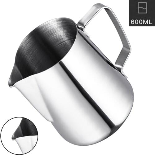 Milk Frothing Pitcher Stainless Steel Espresso Coffee Barista Craft Latte Cappuccino Milk Cream Cup Frothing Jug Pitcher