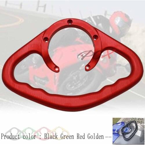 Motorcycle Passenger Handgrips Hand Grip Tank Grab Bar Handle Armrest For Kawasaki Z1000 03-12 ZX10R ZX6R ZX 10R 6R 6RR