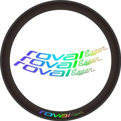 New Arrival, Two Wheel Sticker Set for Roval Sagan Road Bike Wheel Cycling Bicycle Decal