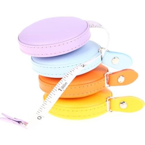 Mini Tape Measure Portable 1.5m Retractable Ruler Tape Tailor Ruler Sewing Tools