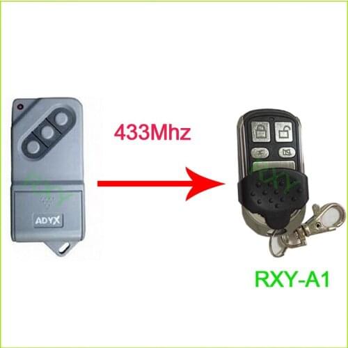 ADYX ALIZE EM4C remote control 433.92Mhz duplicator gate garage ADYX ALIZE EM4C 433mhz remote control