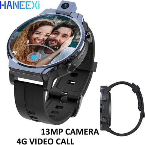 Best selling global Smartwatch Men 4G Android 10 Watches Phone 4GB+64GB Smart watch 2021 GPS 13MP Camera 1600mAh 2.1” Man Watch