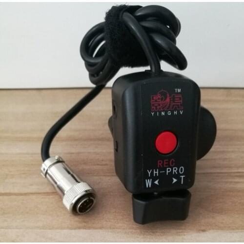 Tripod Handle Camcorder ENG Lens controller with Zoom Control for 8-PIN Lenses from FUJI or CANON Professional Broadcast Camera