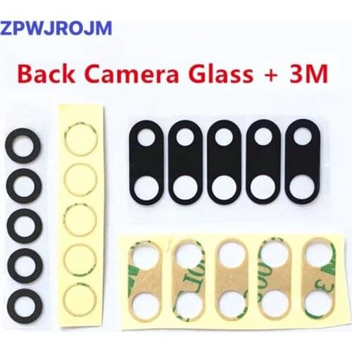 10pcs Back Camera Glass for iPhone 7 8 Plus 6 6S 6Plus 7Plus X XR XS Max Rear Camera Cover Lens 3M Sticker Holder Parts