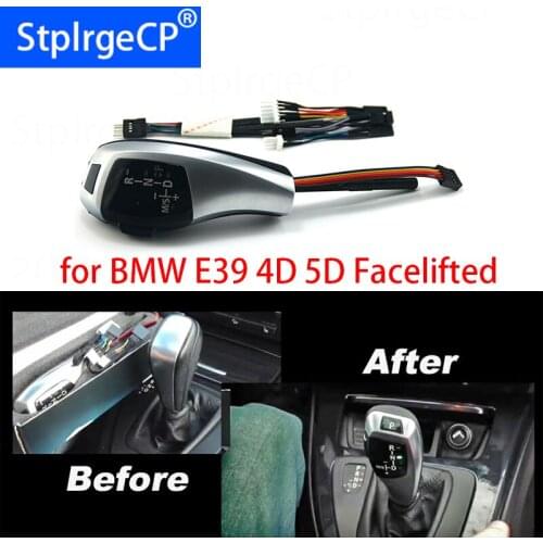 For BMW 1996-2003 E39 4D Sedan 5D Touring Facelifted LHD Automatic Updated Look LED Gear Shift Knob Car Parts