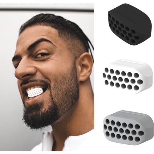 Jaw Exerciser Face Muscle Jaw Workout Tool Easy Reduce Double Chin Exerciser Jawline For Men And Women MJ