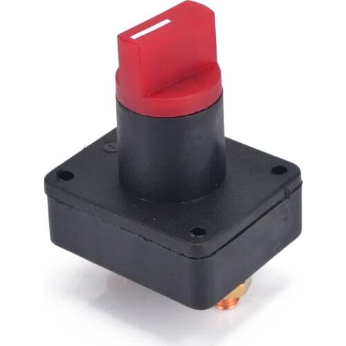 Battery Disconnect Switch 100A 60V DC Boat Car Truck Electrical Battery Isolator Switch Power Cut Off Kill Switch