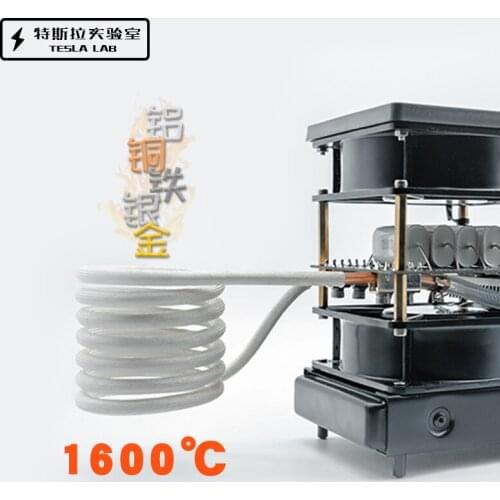 2500W in High-frequency Induction Heating Machine Small Induction Heating Melt Gold Silver Incense Burner Metal Piece ZVS