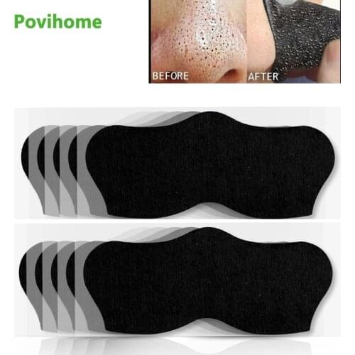 1 6 24 pcs Nose Blackhead Remover Mask Pore Cleaner Acne Treatment Mask Deep Nose Pore Cleasing Strips Black Head Remover Tool