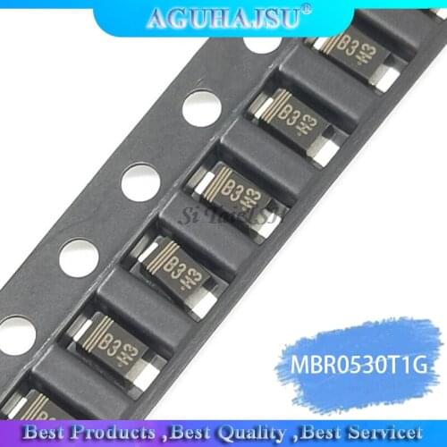 100PCS MBR0530T1G SOD123 MBR0530 SOD new and original IC