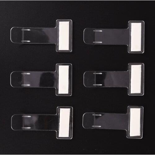 5Pcs/lot Car Vehicle Parking Ticket Permit Holder Clip Sticker Windscreen Fastener Stickers Kit Car Accessories