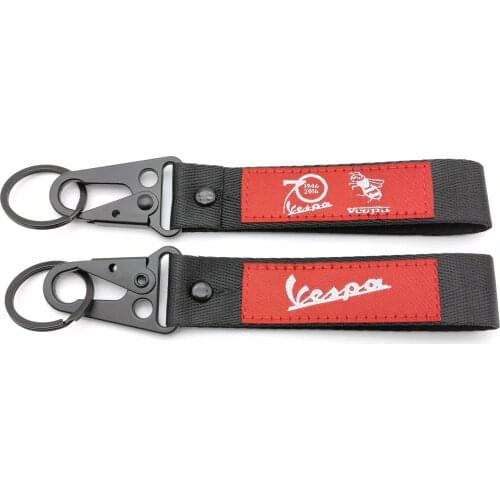 For Piaggio Vespa Scooter Accessories Sprint Primavera 70th Anniversary Little Bee Motorcycle Keychain Key Ring Metal Eagle Beak