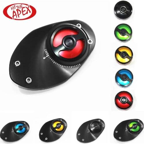 Aluminum Keyless Motorcycle Fuel Tank Cap for Ducati 749 749R 749S 999 999R 999S Twist off Nimble Quick Lock Gas Cover All Year