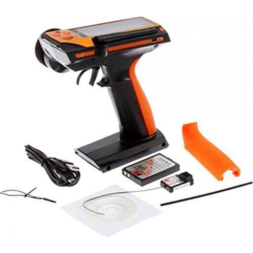 Drift Car 3CH 2.4G AFHDS Handle Remote Control Transmitter FS-GT3C W/ Receiver For Wltoy 144001 12428 RC Off-road Car