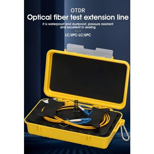 Free shipping LC/UPC-LC/UPC OTDR Dead Zone Eliminator,Fiber Rings ,Fiber Optic OTDR Launch Cable Box