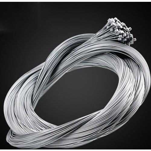 CKAHSBI Road Bike MTB Fixed Gear Bicycle Brake Line Shift Shifter Gear Brake Cable Sets Core Inner Wire Steel Speed Accessories