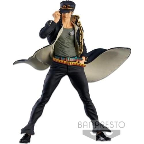 Judai 28cm Original Banpresto JoJos Bizarre Adventure Super Master Stars Piece SMSP Kujo Jotaro PVC Action Figure Model Toys