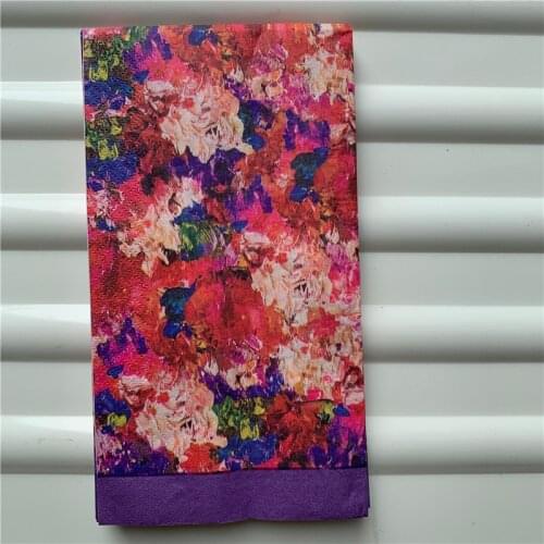 33*40cm Decoupage paper napkin elegant tissue vintage towel gold sun flower lavender birthday wedding party home beautiful decor