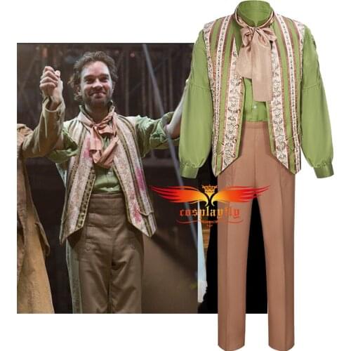 Les Miserables in Concert: The 25th Anniversary Grantaire Cosplay Costume Adult Women Men Jacket Uniform Outfit Pants Shirt Tie
