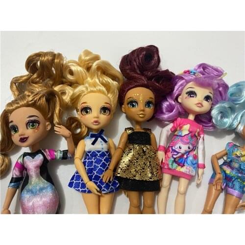 24cm Doll Original Cute Doll 3D Big Eyes Big Lips Fashion Girl Bratz Doll Bjd Magic Girl Beautiful Doll Best Gift Blyth