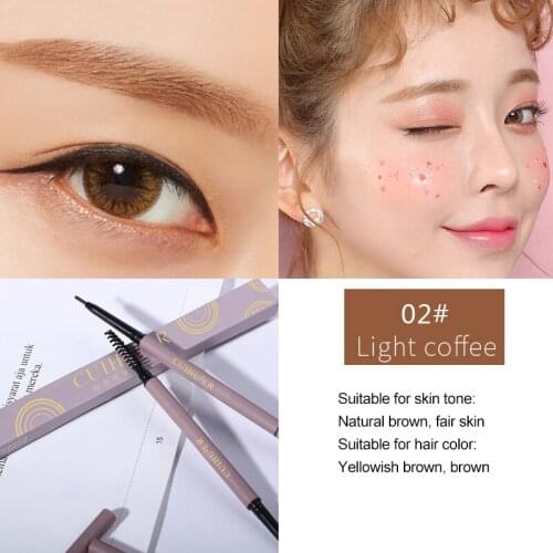New Eye Brow Tint Cosmetics Natural Long Lasting Paint Eyebrow Waterproof Black Brown Eyebrow Pencil Makeup Non-marking Beginner